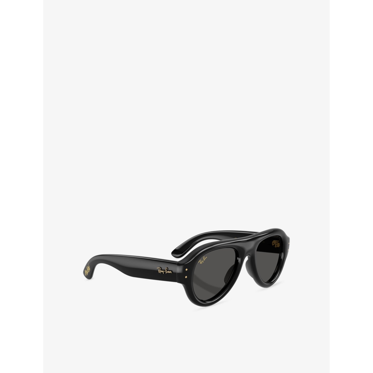 Ray-Ban RB4925 aviator-frame acetate sunglasses with 5.9cm lens width (British brand)