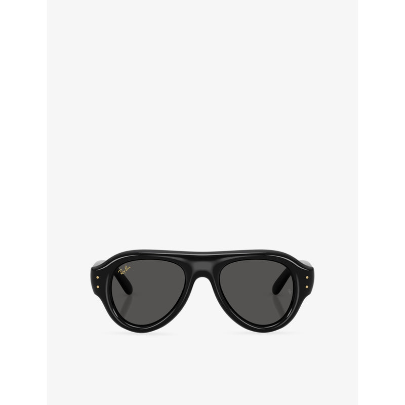 Ray-Ban RB4925 aviator-frame acetate sunglasses with 5.9cm lens width (British brand)