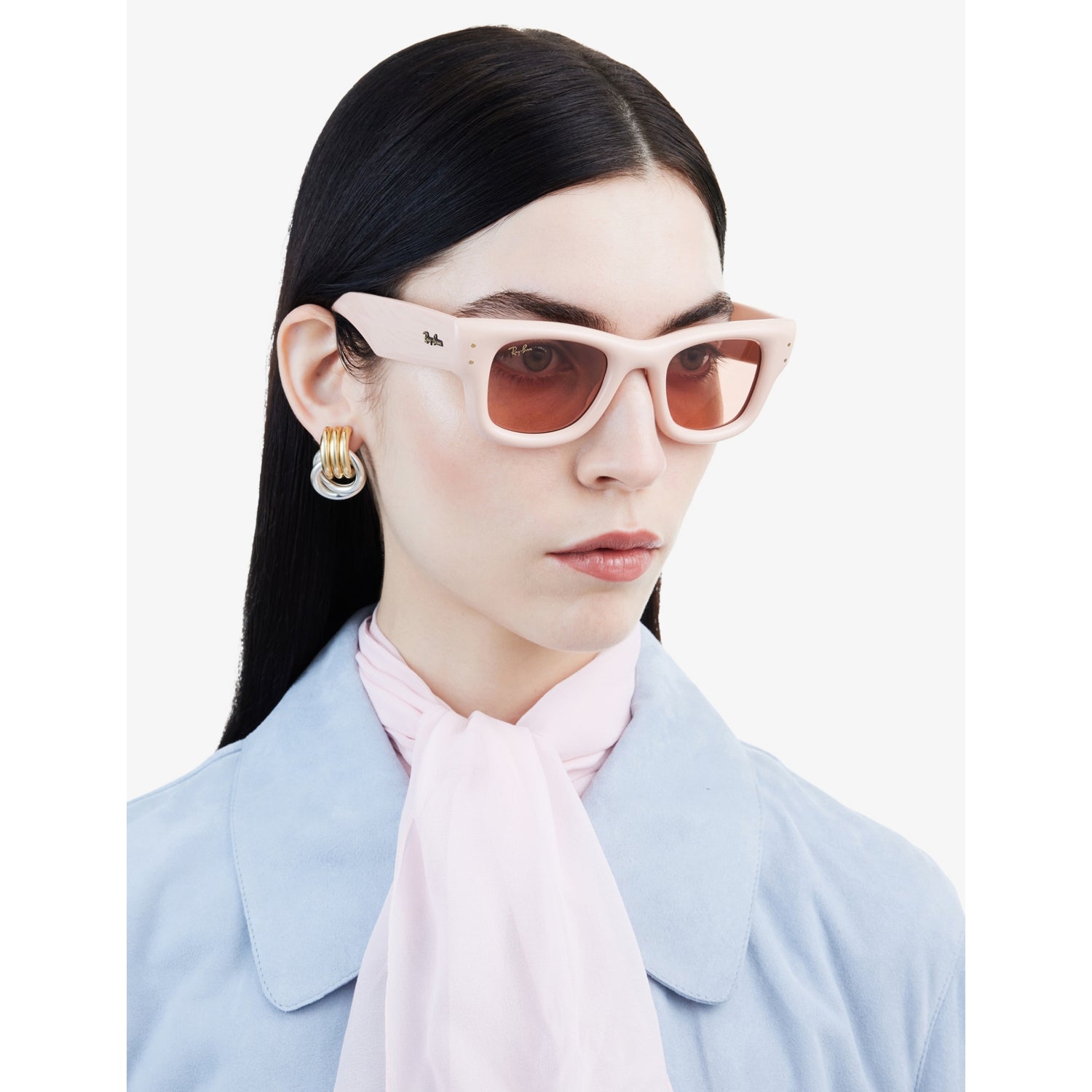 Ray-Ban RB4940 Wayfarer Puffer square-frame nylon sunglasses (British brand)