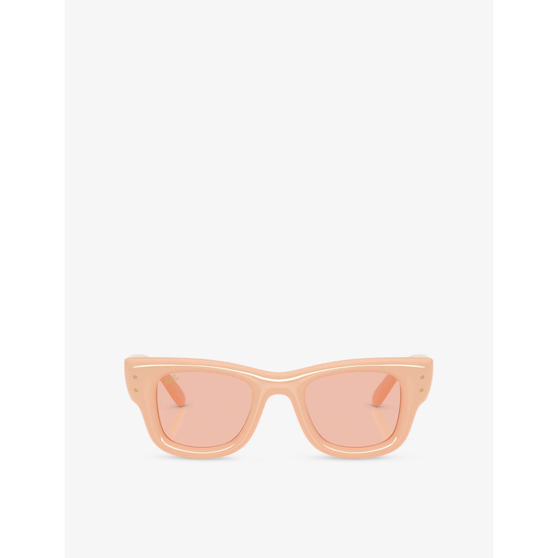 Ray-Ban RB4940 Wayfarer Puffer square-frame nylon sunglasses (British brand)