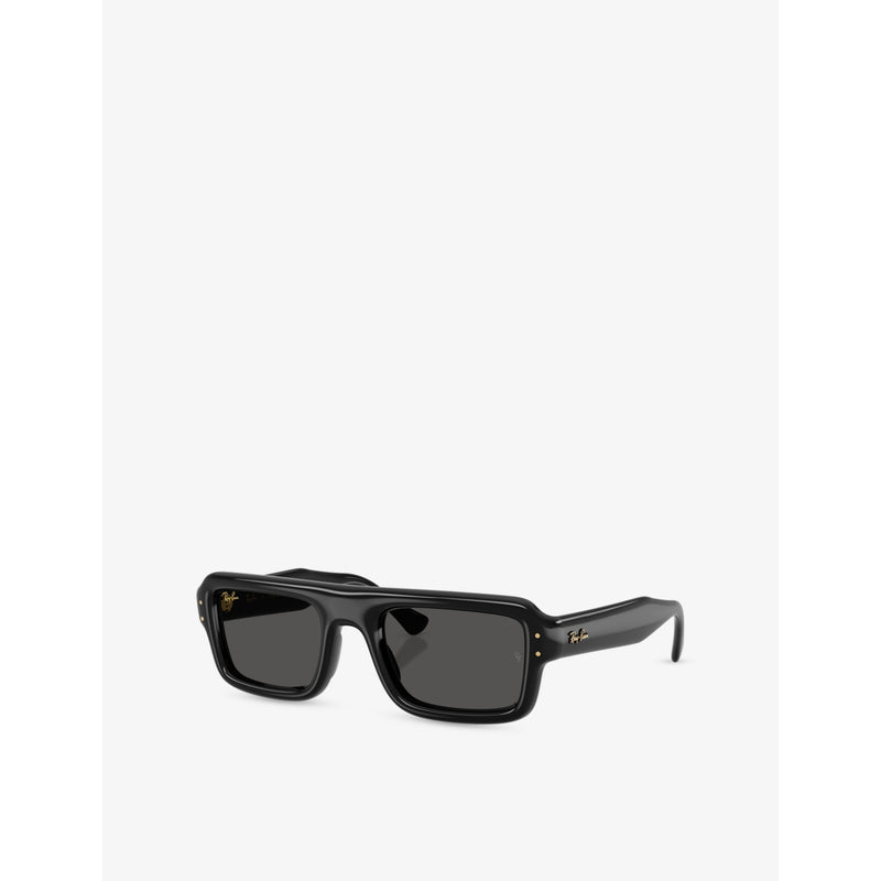 Ray-Ban RB4954 rectangle-frame nylon sunglasses - British product
