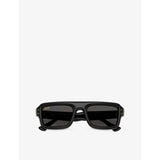 Ray-Ban RB4954 rectangle-frame nylon sunglasses - British product