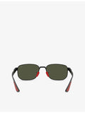 Ray-Ban sunglasses Scuderia Ferrari metal irregular frame, UK version