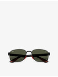Ray-Ban sunglasses Scuderia Ferrari metal irregular frame, UK version