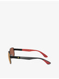 Ray-Ban RB8329M Scuderia Ferrari metal sunglasses, UK version