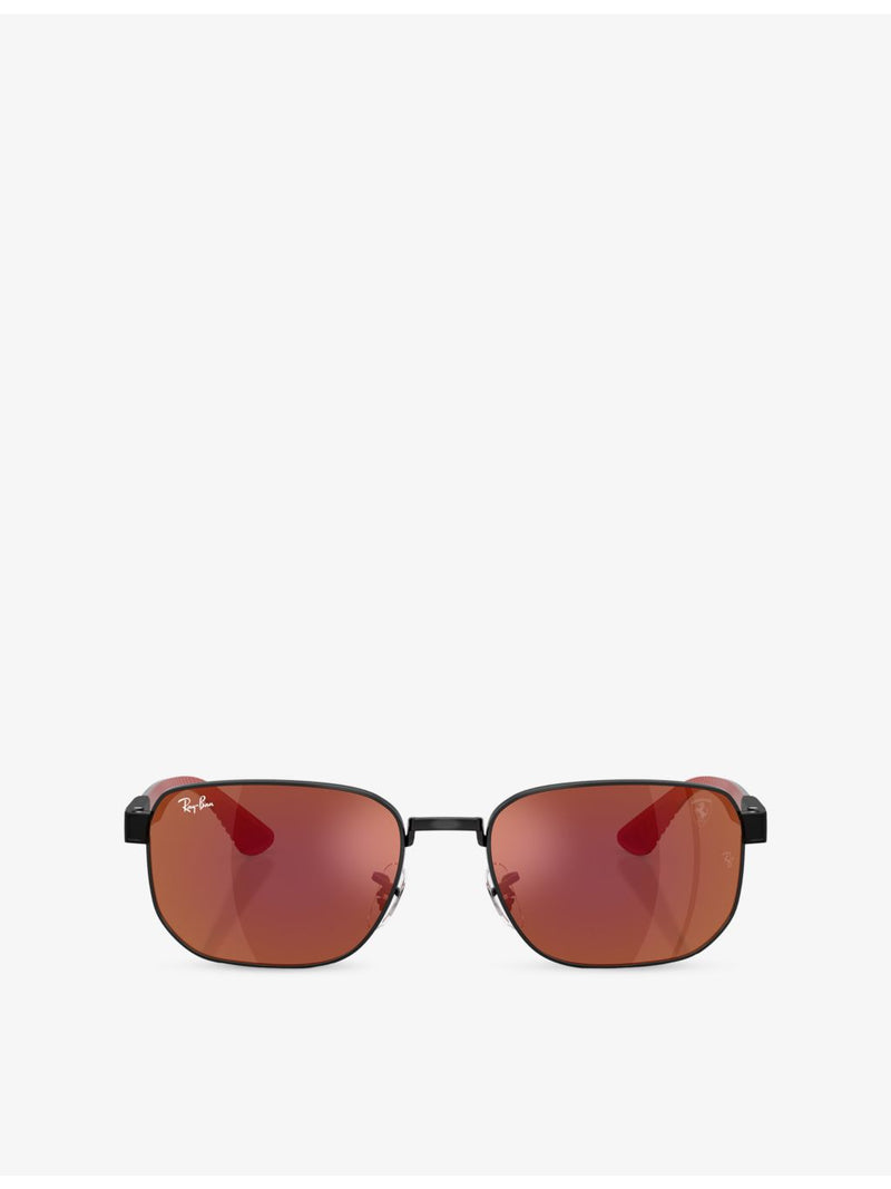 Ray-Ban RB8329M Scuderia Ferrari metal sunglasses, UK version