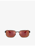 Ray-Ban RB8329M Scuderia Ferrari metal sunglasses, UK version