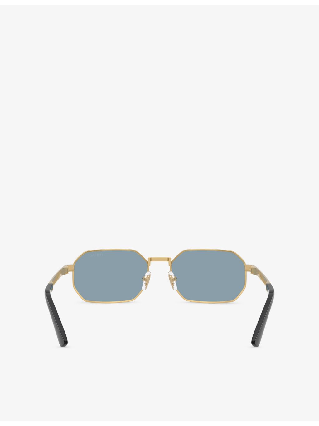 Versace VE2297 irregular-frame metal sunglasses, imported from the UK