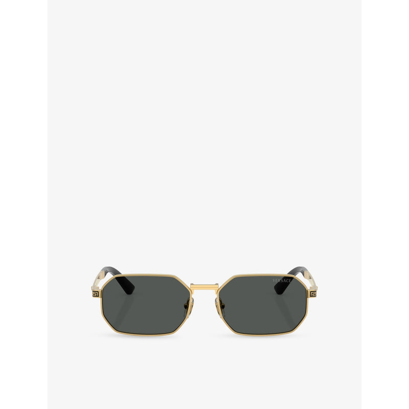 Versace sunglasses VE2297 irregular-frame, imported from the UK
