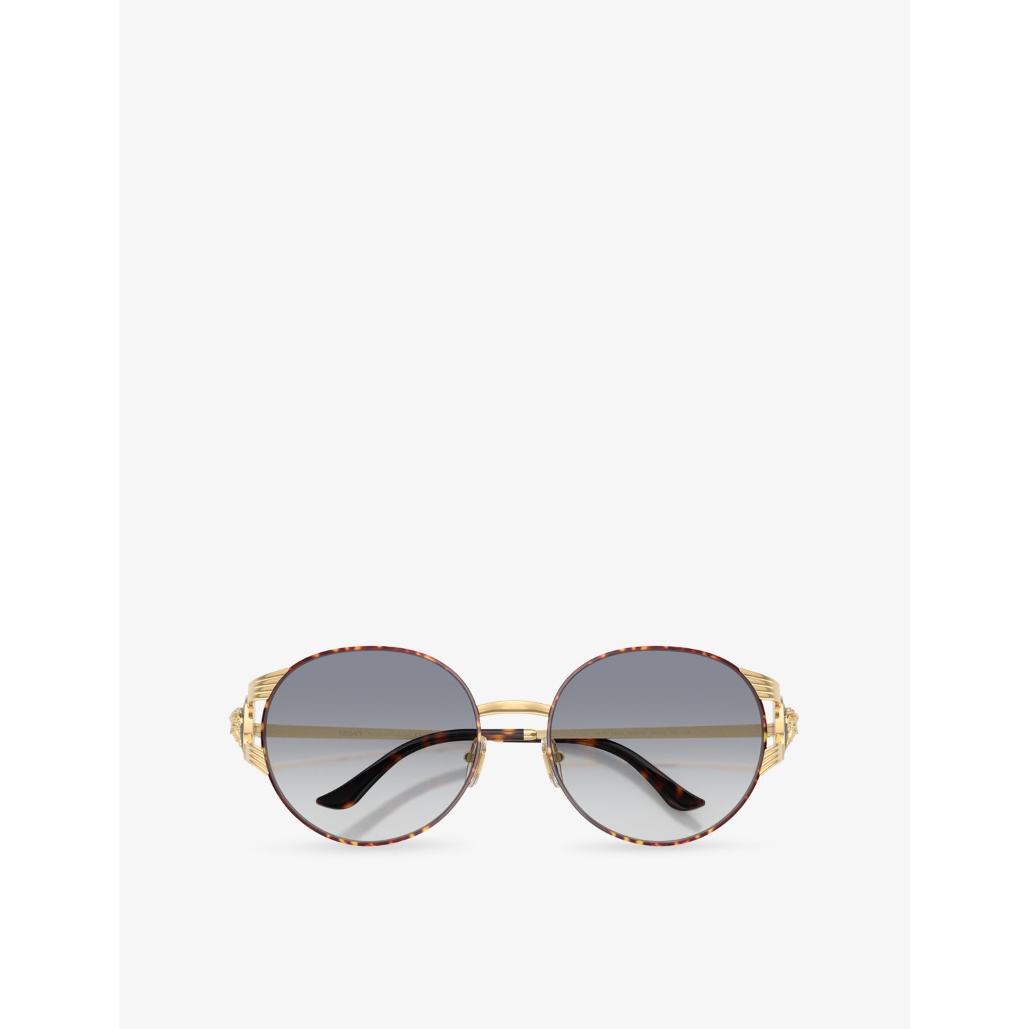 Versace VE2303 round-frame metal sunglasses, UK version