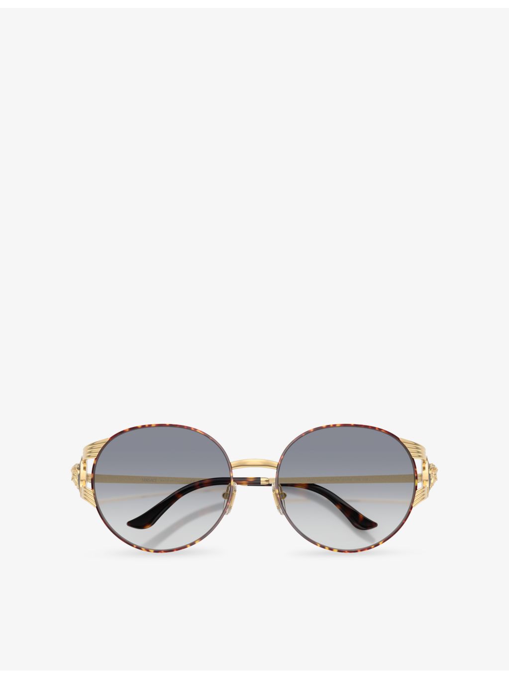 Versace VE2303 round-frame metal sunglasses, UK version