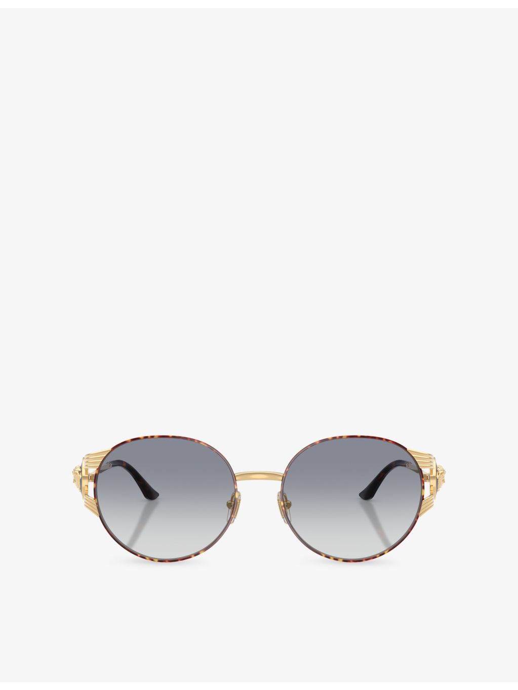 Versace VE2303 round-frame metal sunglasses, UK version