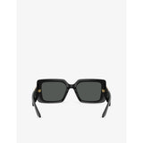 Versace square-frame acetate sunglasses VE4505U, UK version