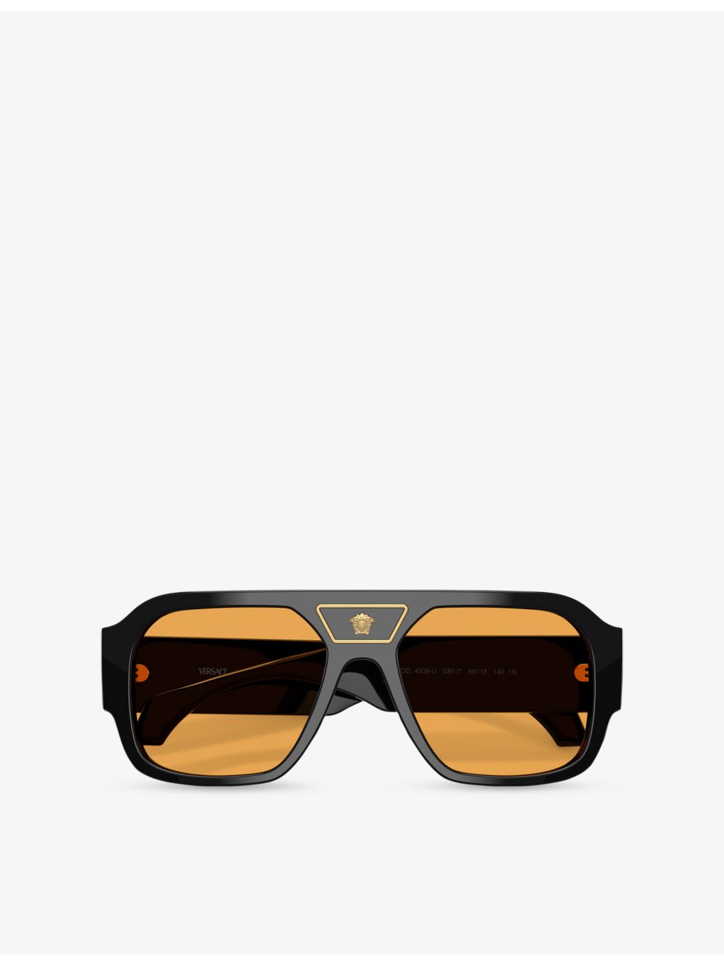 Versace square-frame acetate sunglasses, UK version