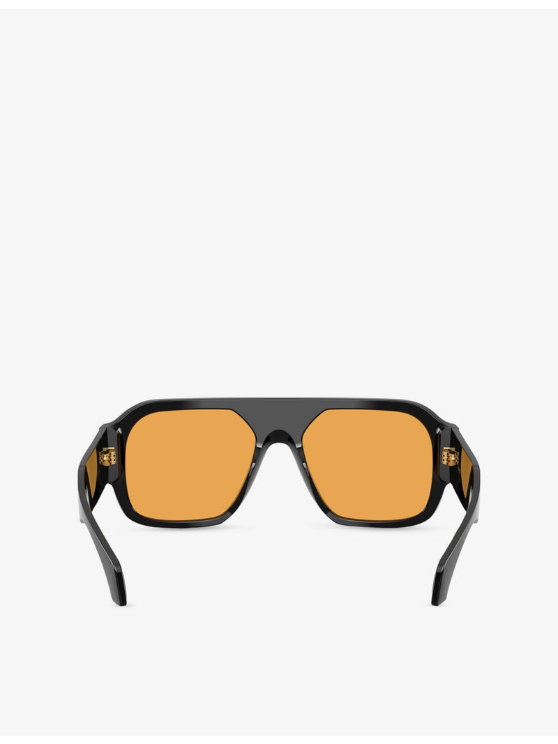 Versace square-frame acetate sunglasses, UK version