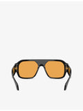 Versace square-frame acetate sunglasses, UK version