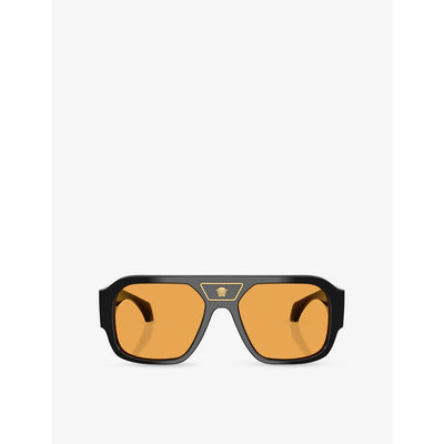 selfridges Versace VE4508U Square-Frame Acetate Sunglasses- Buy online at McGrocer