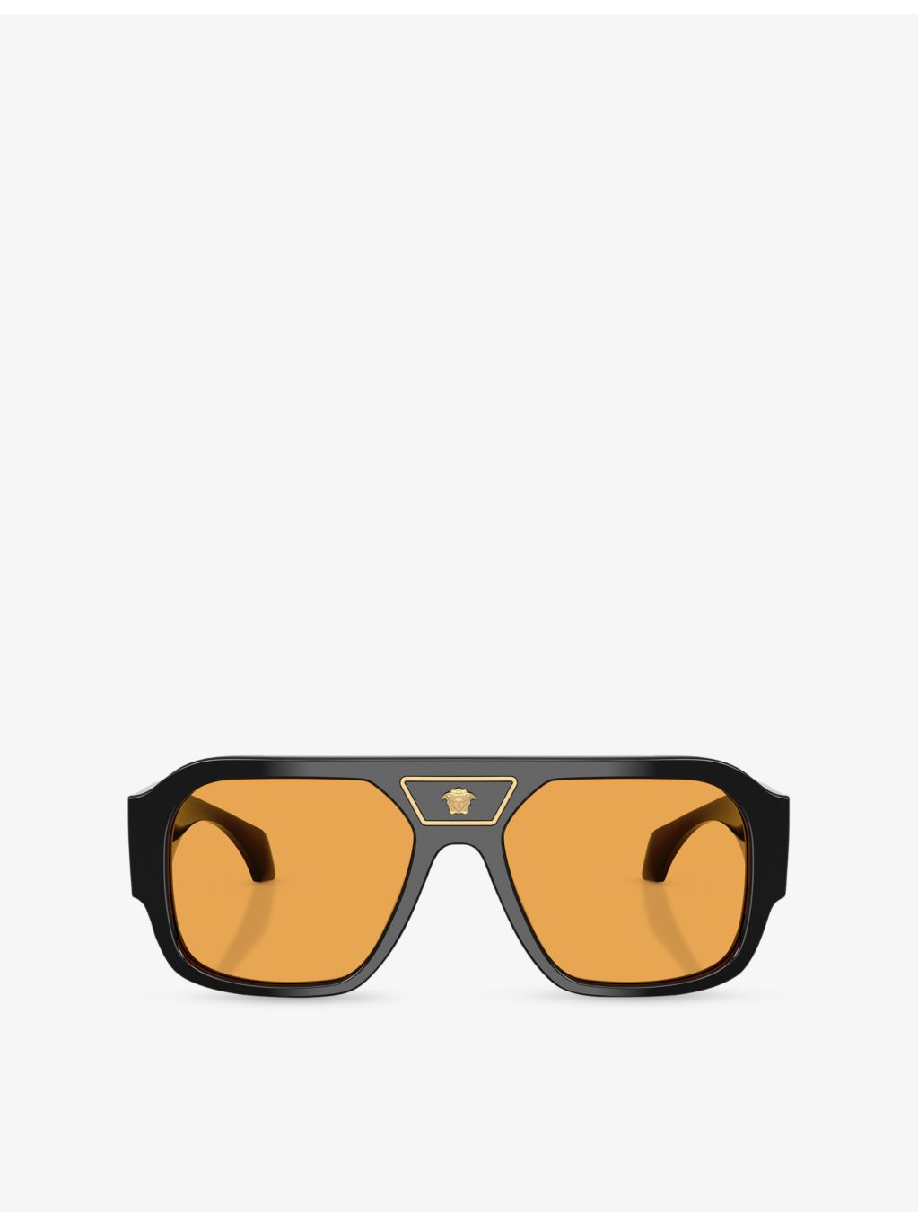 Versace square-frame acetate sunglasses, UK version