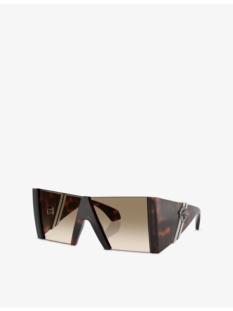 Versace VE4515 square-frame acetate sunglasses, imported from the UK