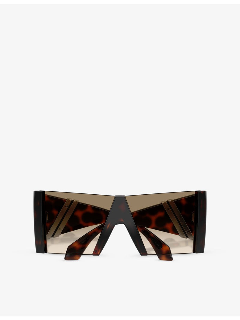 Versace VE4515 square-frame acetate sunglasses, imported from the UK