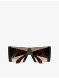 Versace VE4515 square-frame acetate sunglasses, imported from the UK