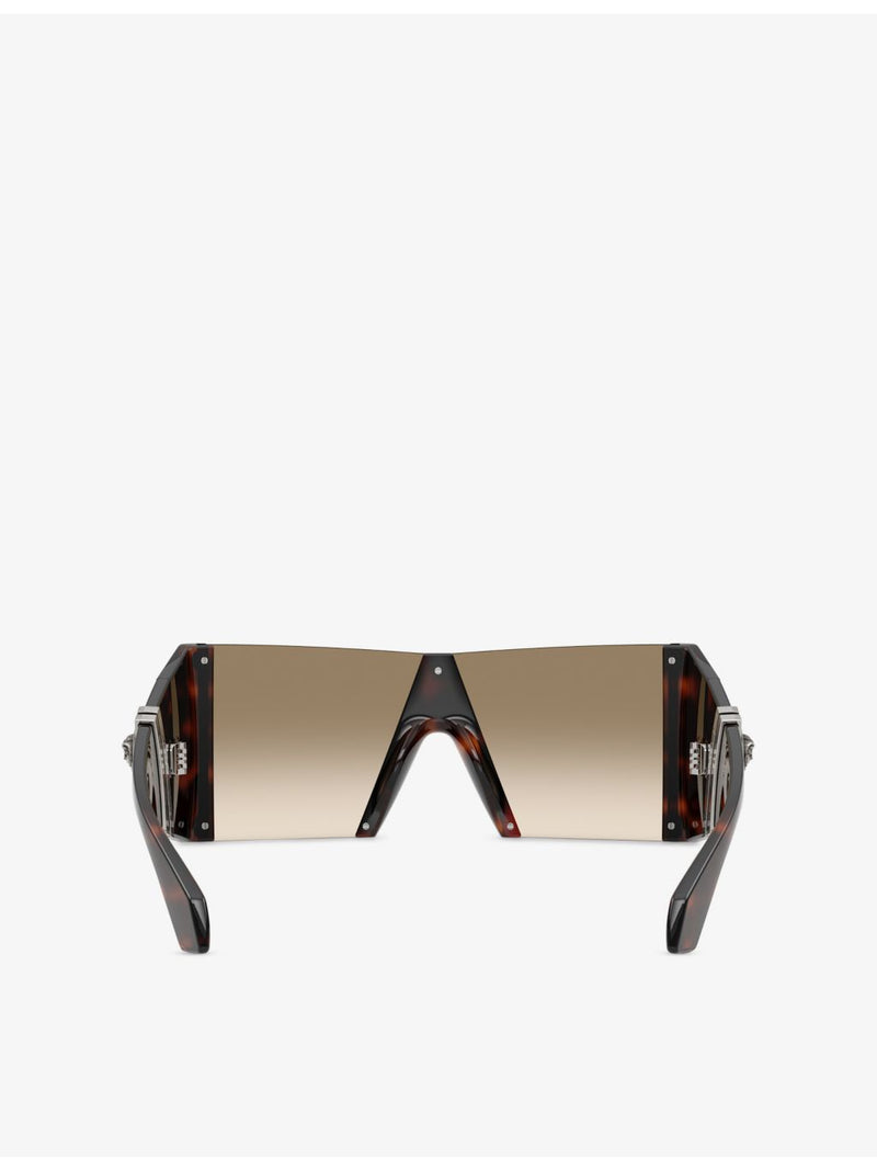 Versace VE4515 square-frame acetate sunglasses, imported from the UK