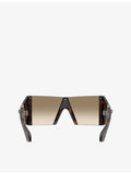 Versace VE4515 square-frame acetate sunglasses, imported from the UK
