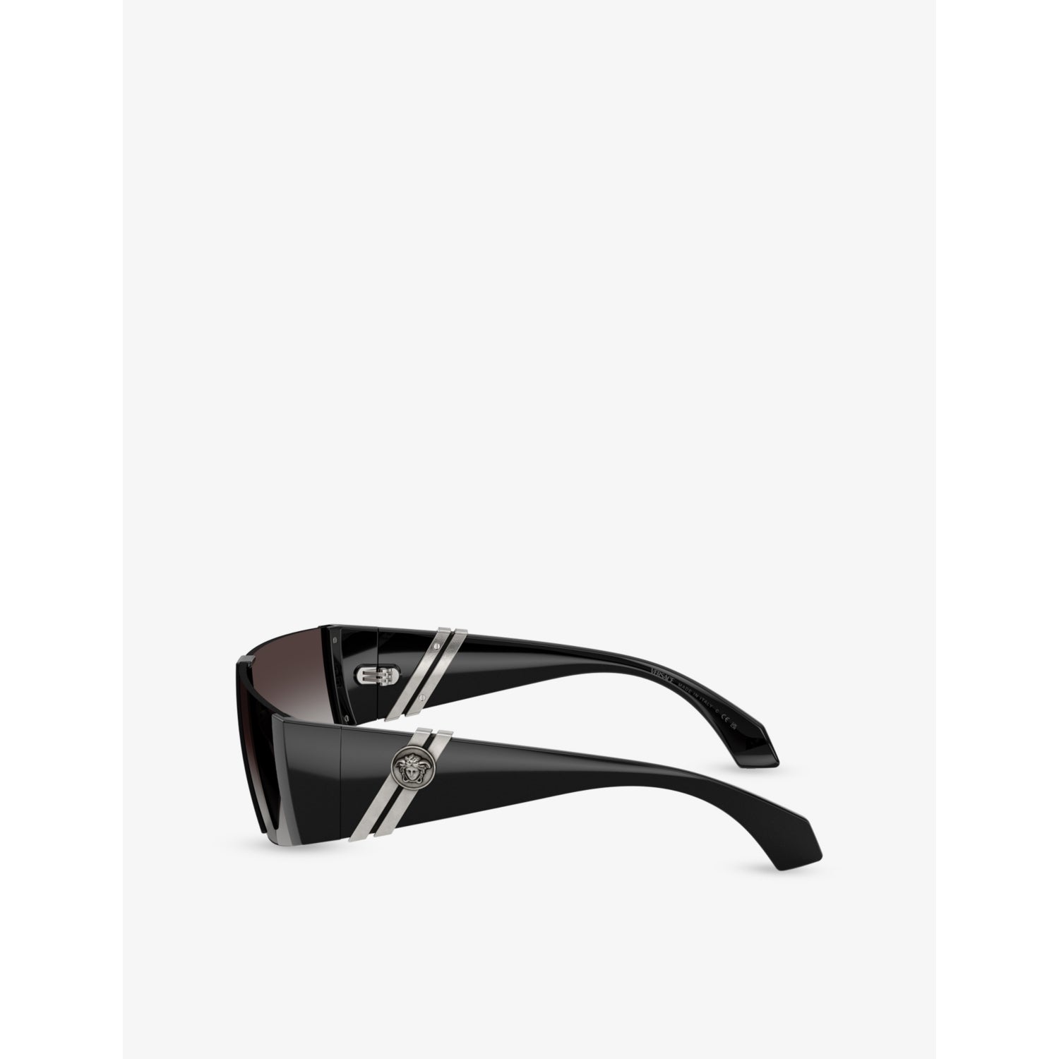 Versace VE4516 rectangle-frame injected sunglasses, UK version