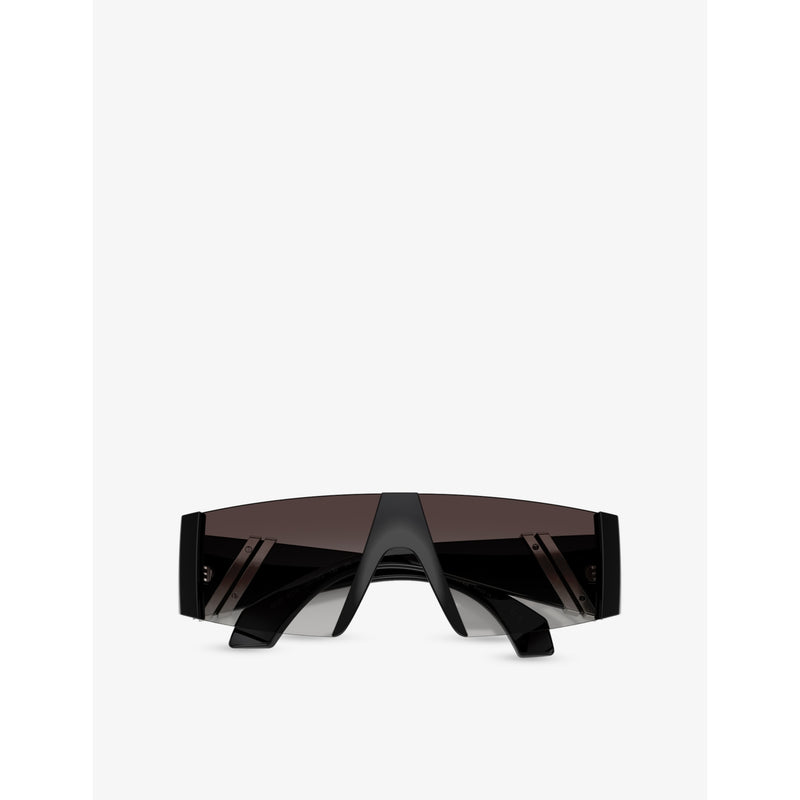 Versace VE4516 rectangle-frame injected sunglasses, UK version