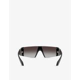 Versace VE4516 rectangle-frame injected sunglasses, UK version