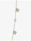 Yoko London Petal 18ct gold pearl diamond necklace - British product