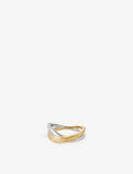 Astley Clarke Aurora Weave 18ct Yellow-Gold Plated Sterling-Silver Ring