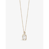 Astley Clarke 1.03ct emerald cut diamond pendant 14ct gold - British product