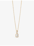 Astley Clarke 0.32ct emerald cut diamond pendant necklace - British product