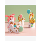 Biscuiteers birthday cats vanilla iced biscuits 35g - British product