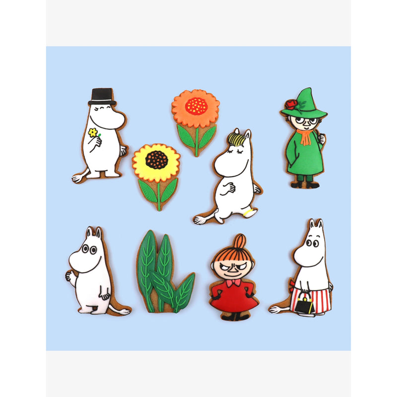 Biscuiteers Moomin gingerbread iced biscuit tin (British brand)
