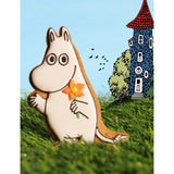 Biscuiteers Moomin flower iced gingerbread biscuit 10g - British product