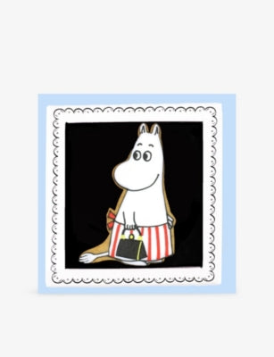 Biscuiteers Mamma Moomin letterbox gingerbread iced biscuits 10g - British product