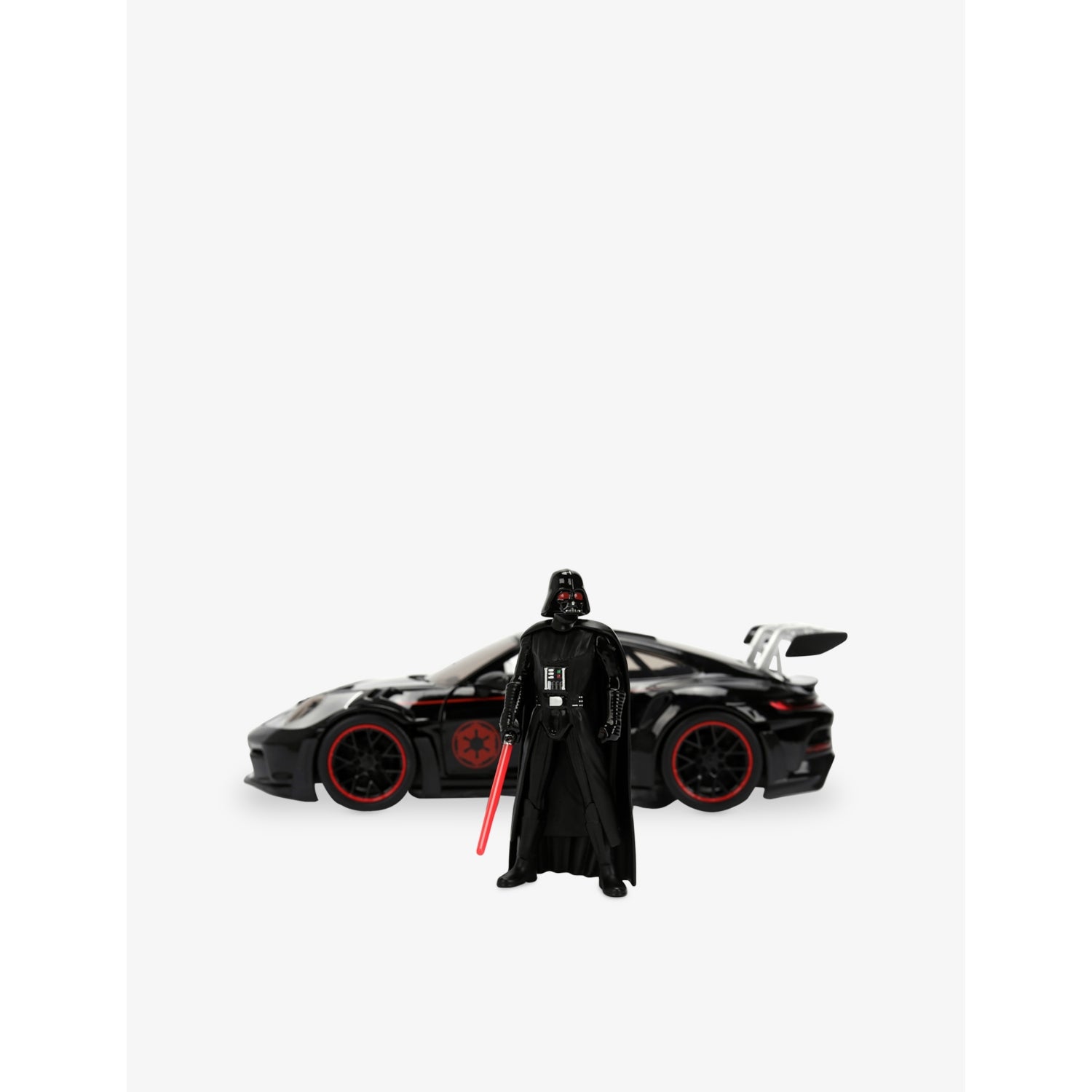 Star Wars Darth Vader Porsche figure and vehicle 7cm (British brand)