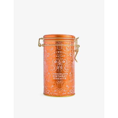 selfridges Cartwright & Butler Happy Birthday Chocolate Chunks Biscuits 200g- Buy online at McGrocer