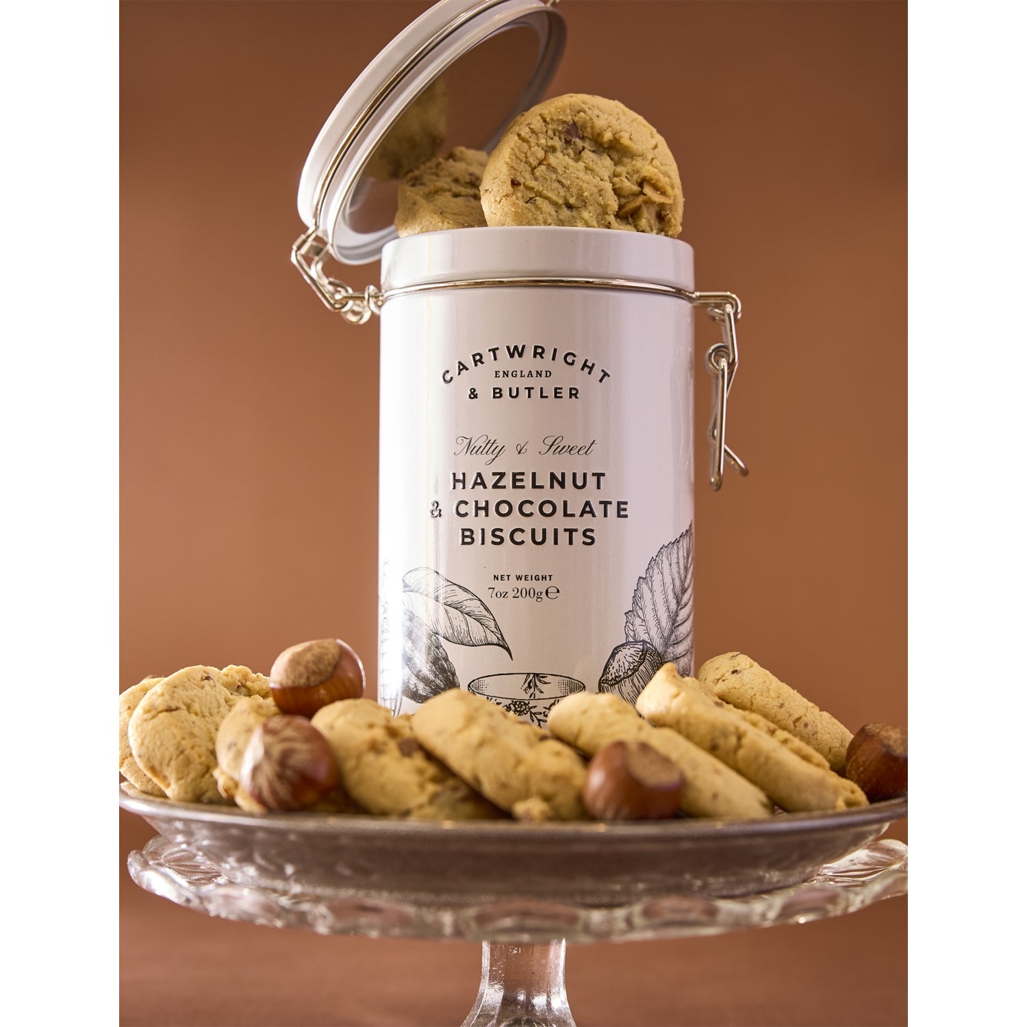Cartwright & Butler hazelnut chocolate biscuits 200g (British brand)