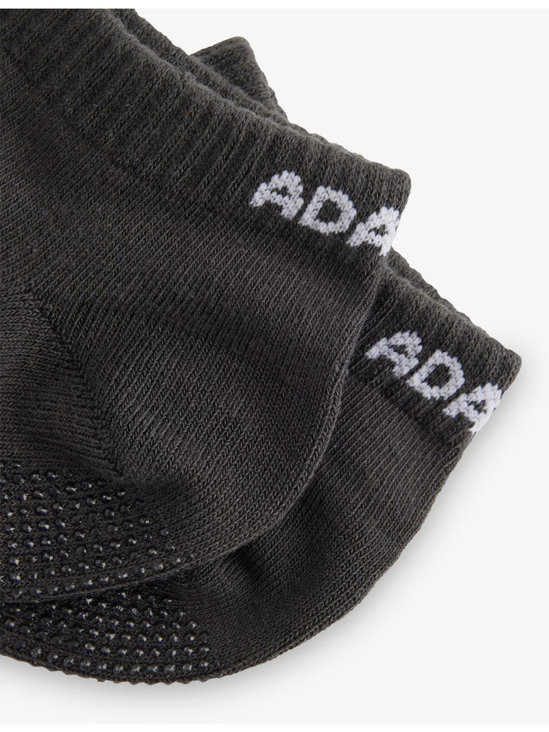 Adanola mid-length Pilates grip cotton-blend socks (British brand)