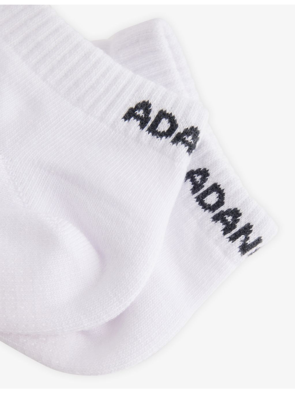 Adanola mid-length Pilates grip socks, cotton-blend (British brand)