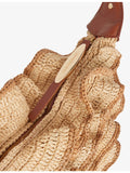 Zimmermann Goldentime raffia shoulder bag, imported from the UK