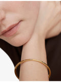 Monica Vinader Essential Station bangle with lab-grown diamond, UK version