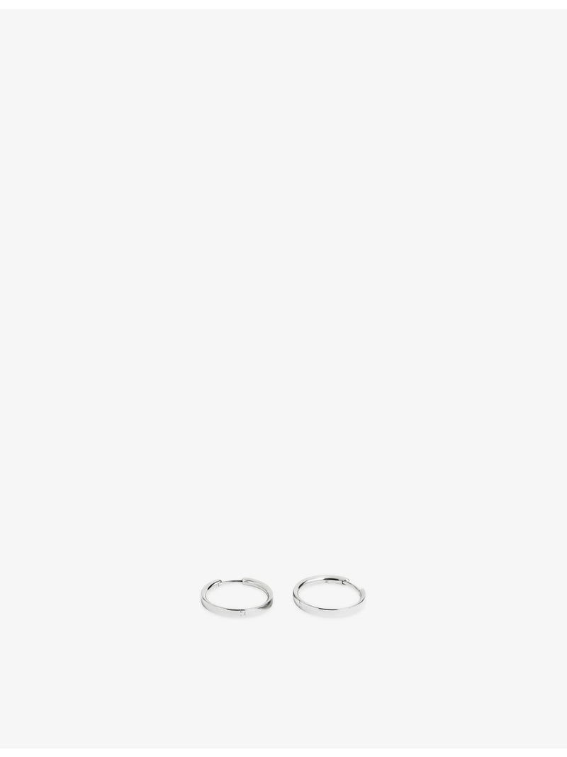 Monica Vinader small sterling silver hoop earrings 2cm - British product