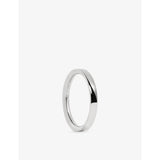 Essential Sterling-Silver Stacking Ring - K