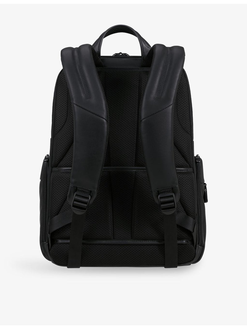 Samsonite Pro-DLX 6 leather expandable backpack 15.6in (British brand)