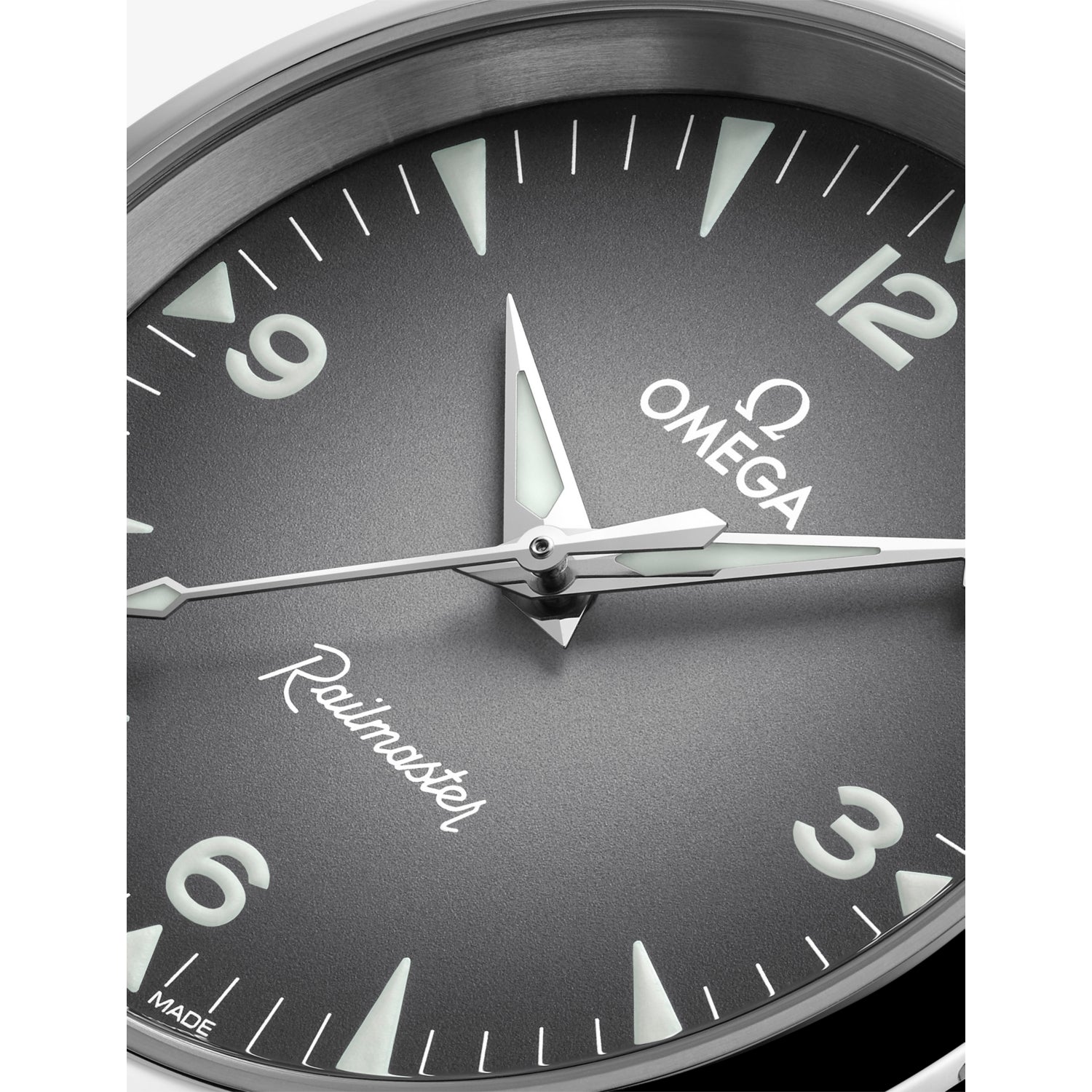 Omega Seamaster Railmaster automatic watch 38mm, UK version