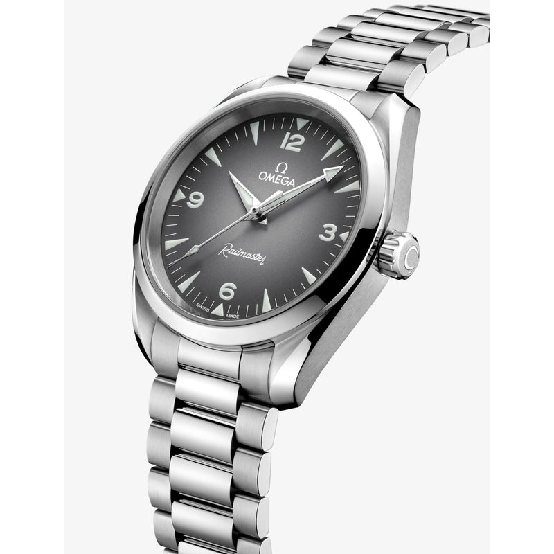 Omega Seamaster Railmaster automatic watch 38mm, UK version